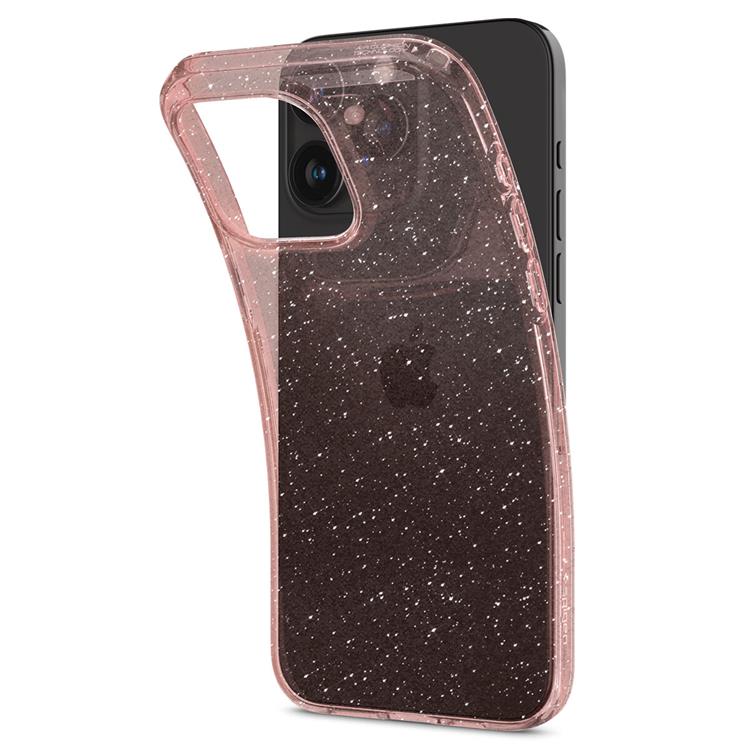 Spigen Spigen Mobilskal till iPhone 15 Pro Liquid Crystal - Rosa