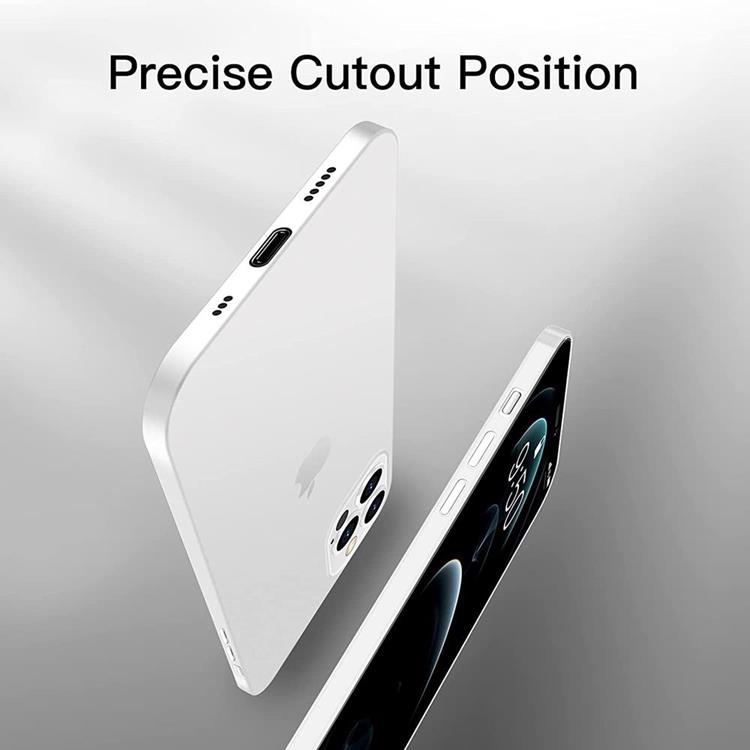 UTGATT BOOM Zero Mobilskal till iPhone 15 Pro Ultra Slim - Frosted