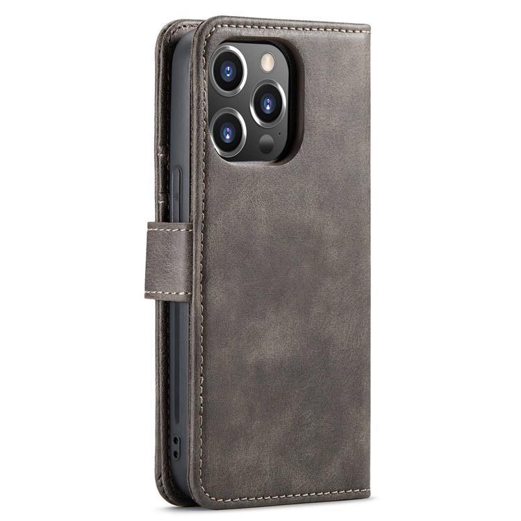 DG.MING DG.MING iPhone 15 Pro Max Plånboksfodral Äkta Läder 2in1