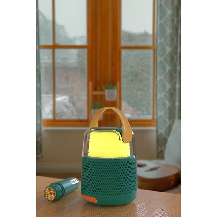 MOB MOBILITY ON BOARD Högtalare Karaoke Kit Mic LED - Blå