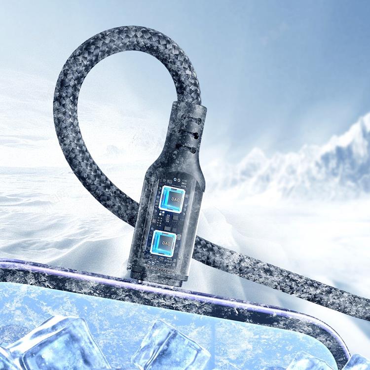 Joyroom Joyroom 3in1 USB-A till USB-C Lightning microUSB kabel 1.2m