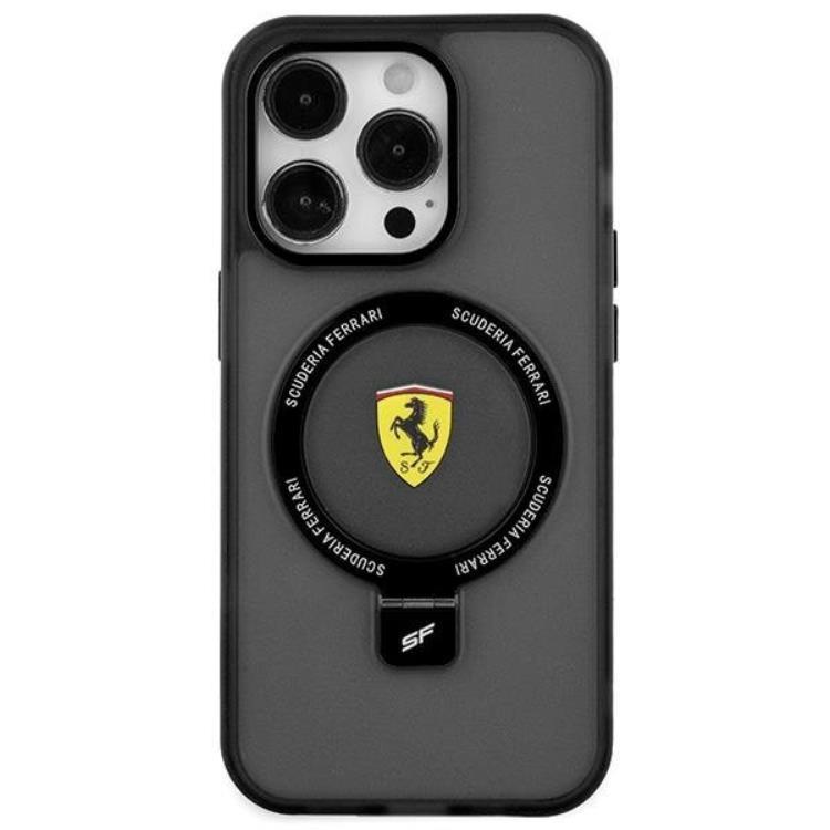 Ferrari Ferrari Mobilskal till iPhone 15 Magsafe Ring Stand 2023 Collection