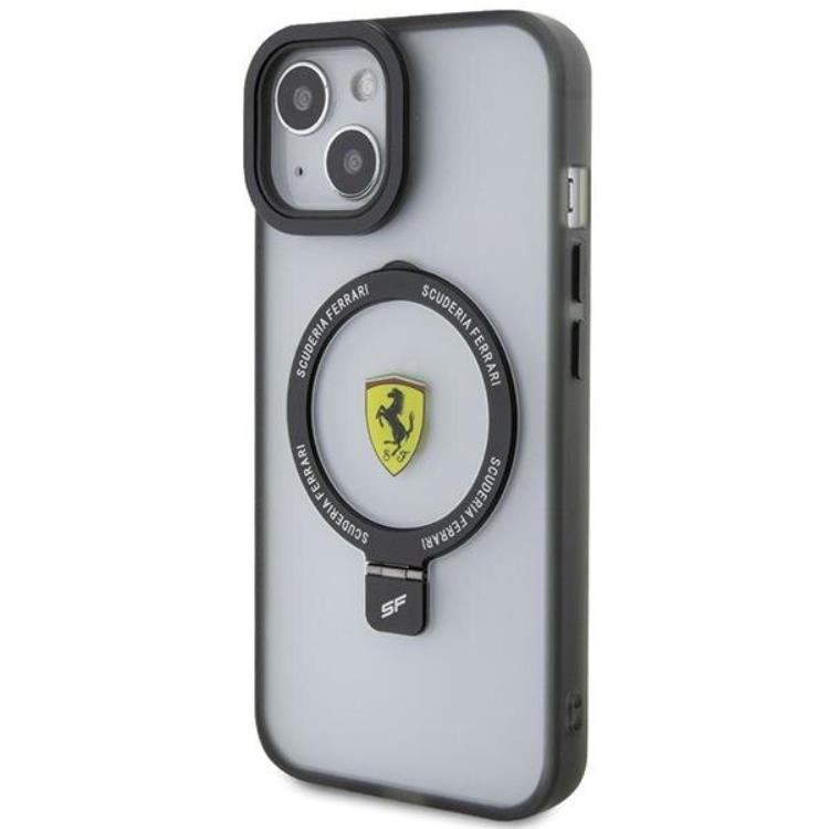 Ferrari Ferrari Mobilskal till iPhone 15 Magsafe Ring Stand 2023 Collection