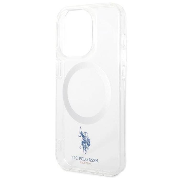 US Polo US Polo Mobilskal till iPhone 15 Pro Max MagSafe Collection - Clear