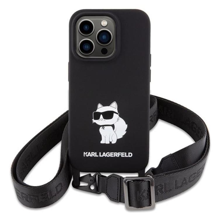 KARL LAGERFELD Karl Lagerfeld Mobilskal till iPhone 15 Pro Max Crossbody Choupette