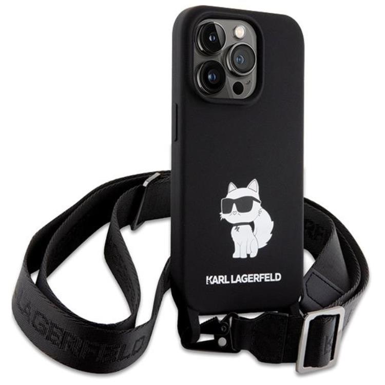 KARL LAGERFELD Karl Lagerfeld Mobilskal till iPhone 15 Pro Max Crossbody Choupette