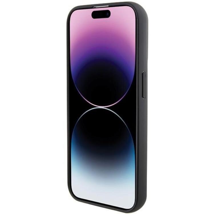 KARL LAGERFELD Karl Lagerfeld iPhone 15 Pro Mobilskal Fixed Glitter Metal Pin