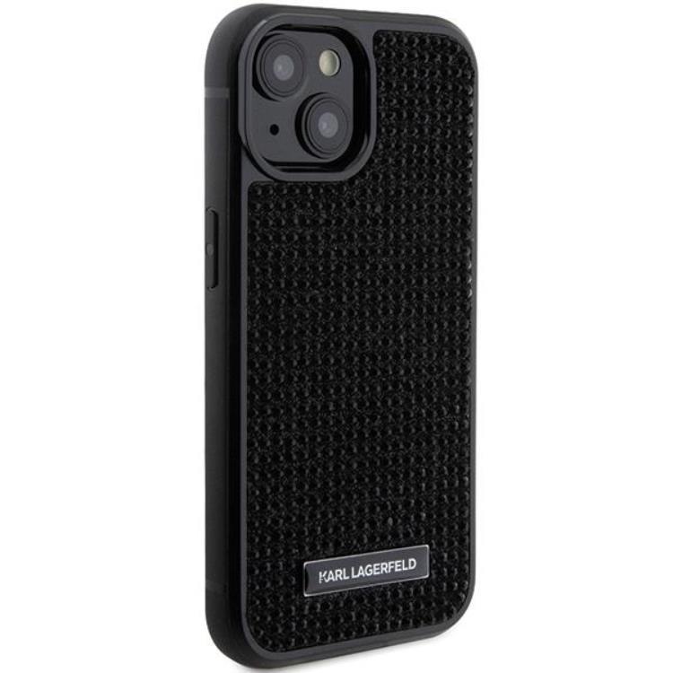 KARL LAGERFELD KARL LAGERFELD Mobilskal till iPhone 15 Rhinestone Logo