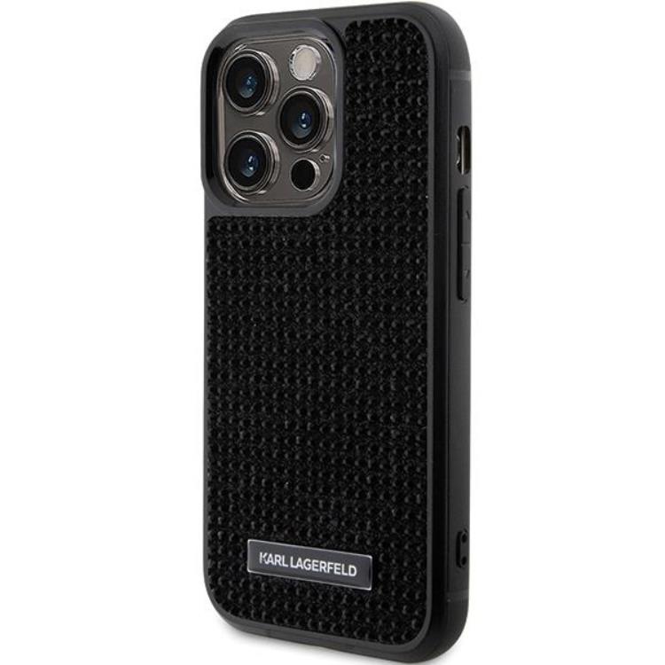 KARL LAGERFELD KARL LAGERFELD Mobilskal till iPhone 15 Pro Max Rhinestone Logo