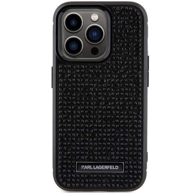KARL LAGERFELD KARL LAGERFELD Mobilskal till iPhone 15 Pro Max Rhinestone Logo