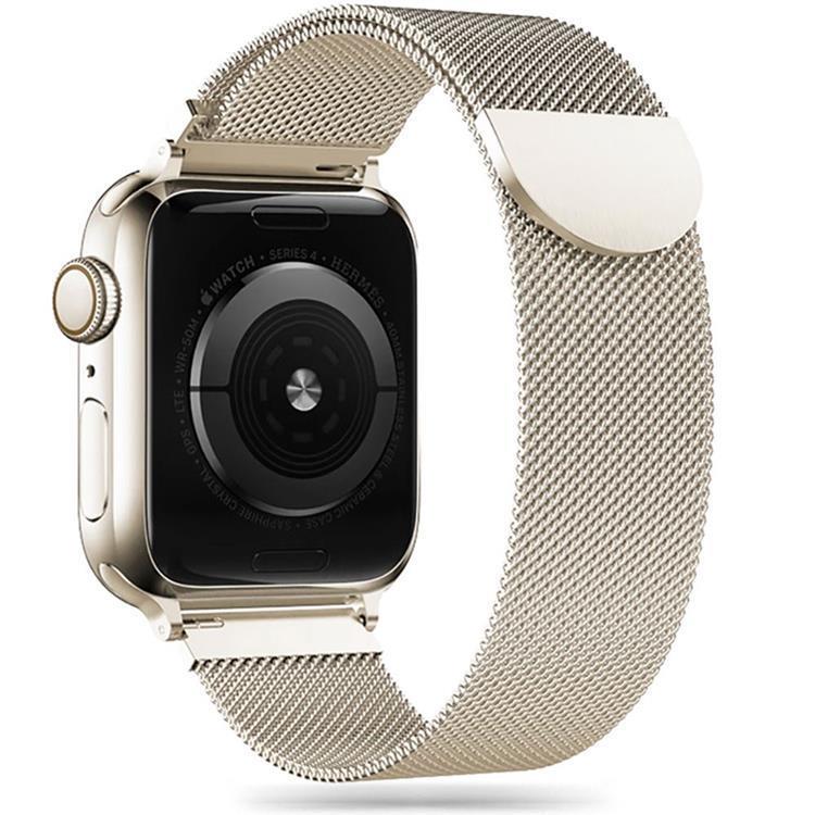 Tech-Protect Tech-Protect Milaneseband Apple Watch 6/7/8/9/10/SE (40/41/42mm) Starlight