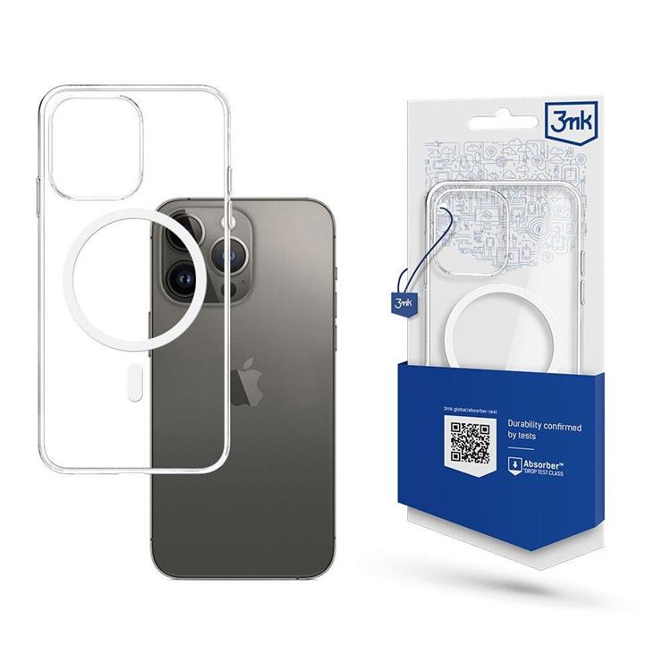 3MK 3MK Mobilskal till iPhone 15 Pro Max Magsafe - Transparent