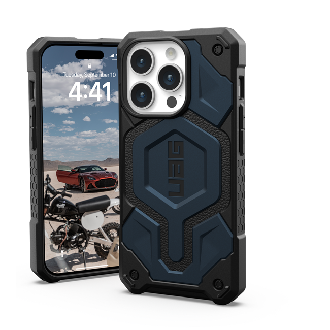 UAG UAG Mobilskal till iPhone 15 Pro Magsafe Monarch Pro - Mallard