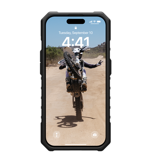 UAG UAG Mobilskal till iPhone 15 Pro Magsafe Pathfinder - Ice