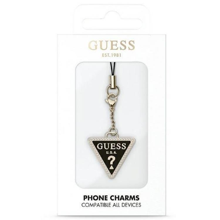 Guess Guess Mobilrem Triangle Diamond Charm med Rhinestones