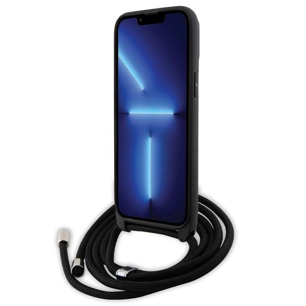 KARL LAGERFELD KARL LAGERFELD iPhone 14 Pro Max Halsbandsskal Crossbody Saffiano