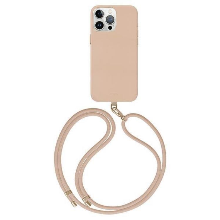 UNIQ UNIQ iPhone 15 Pro Halsbandsskal Magsafe Coehl Muse - Nude