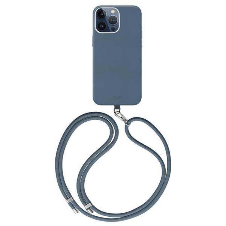 UNIQ UNIQ iPhone 15 Pro Max Halsbandsskal Magsafe Coehl Muse - Blå
