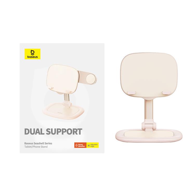 BASEUS BASEUS Adjustable Tablettställ Seashell - Rosa