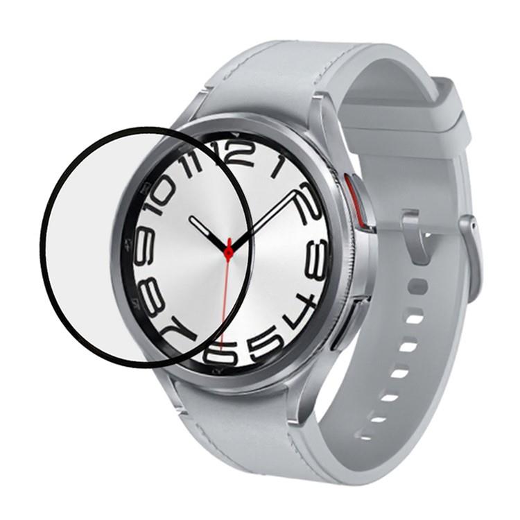 OEM [1-PACK] Galaxy Watch 6 Classic (47mm) Härdat Glas Skärmskydd - Svart