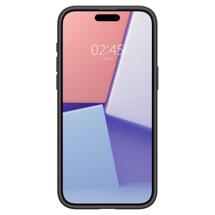 Spigen Spigen iPhone 15 Pro Mobilskal Ultra Hybrid - Frost Svart