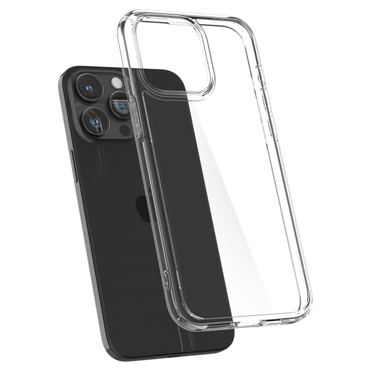 Spigen Spigen Mobilskal till iPhone 15 Pro Max Ultra Hybrid - Crystal Clear