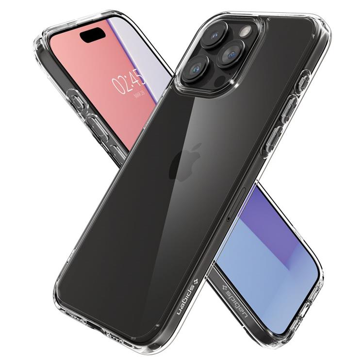 Spigen Spigen Mobilskal till iPhone 15 Pro Max Ultra Hybrid - Crystal Clear