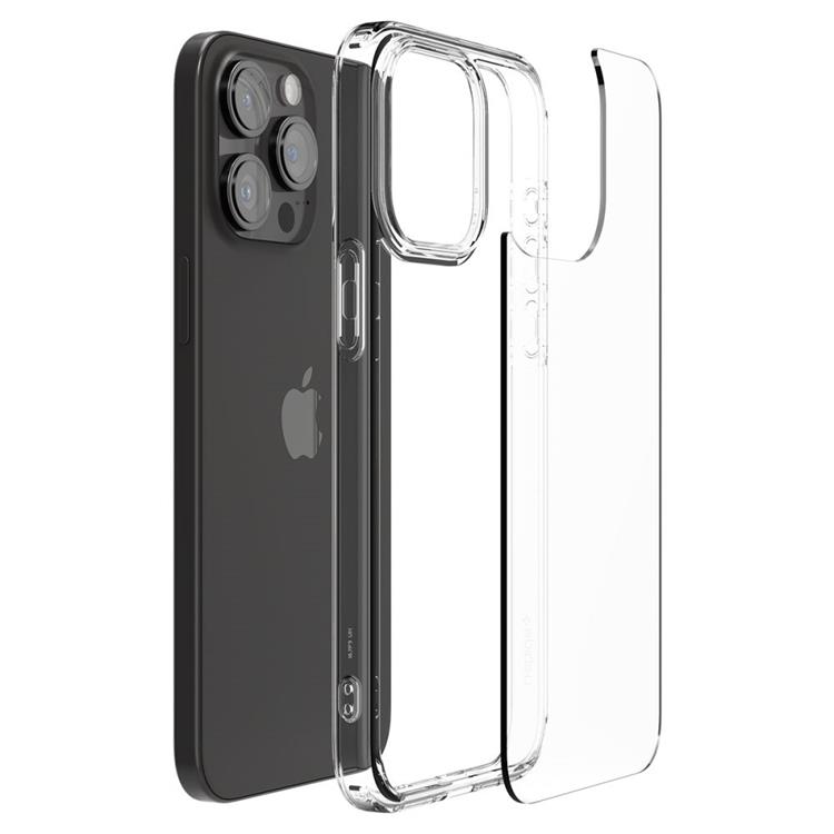 Spigen Spigen Mobilskal till iPhone 15 Pro Max Ultra Hybrid - Crystal Clear