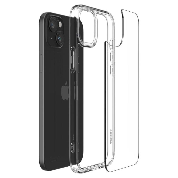 Spigen Spigen Mobilskal till iPhone 15 Plus Ultra Hybrid - Crystal Clear
