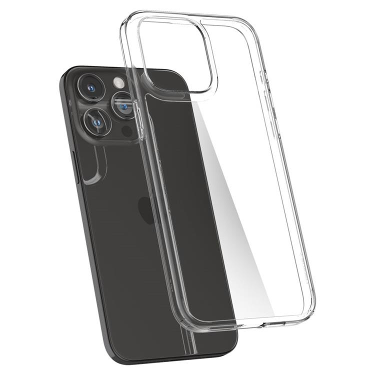 Spigen Spigen Mobilskal till iPhone 15 Pro Airskin Hybrid - Crystal Clear