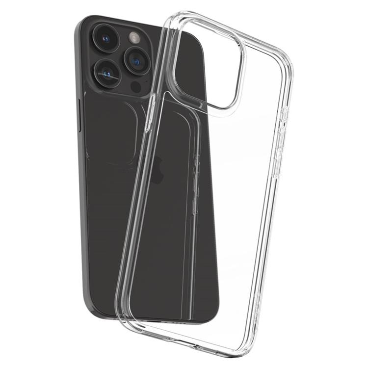 Spigen Spigen Mobilskal till iPhone 15 Pro Airskin Hybrid - Crystal Clear