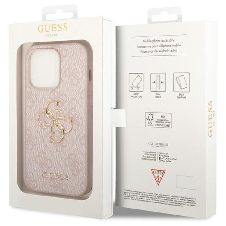 Guess Guess Mobilskal till iPhone 15 Pro Big Metall Logo