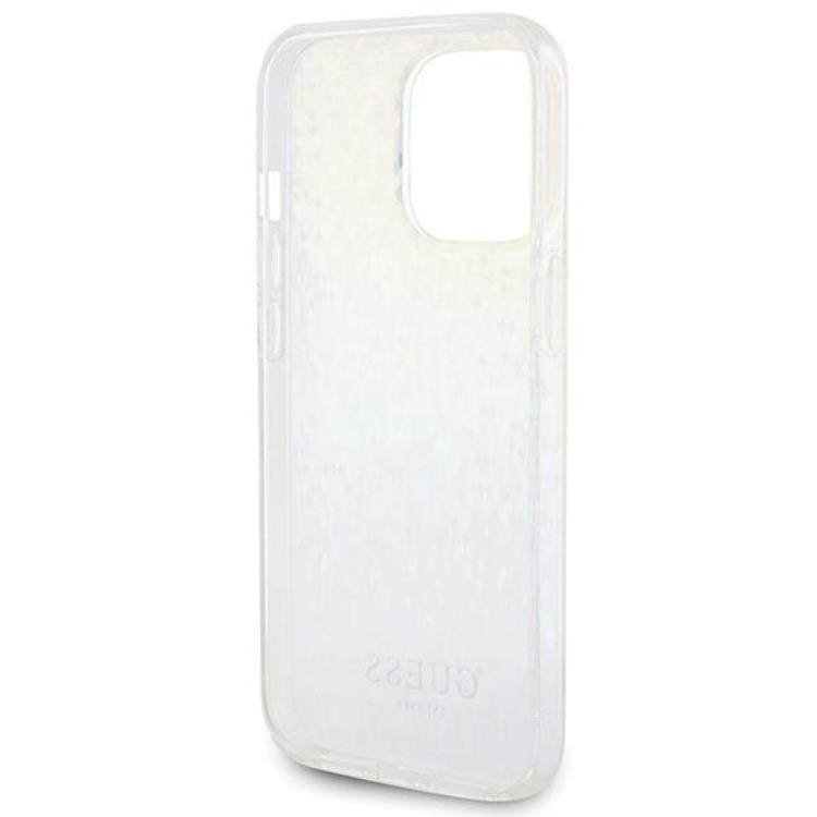 Guess Guess Mobilskal till iPhone 15 Pro Max IML Mirror Disco Iridescent