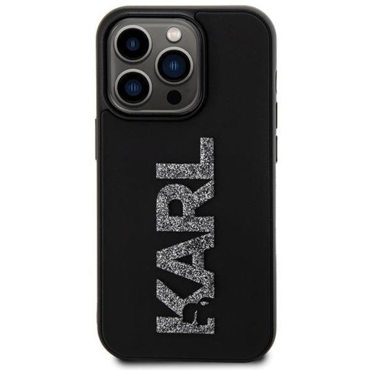 KARL LAGERFELD Karl Lagerfeld Mobilskal till iPhone 15 Pro Max 3D Glitter Logo