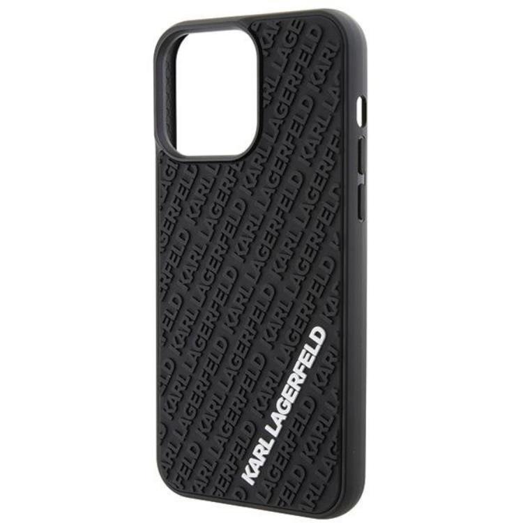 KARL LAGERFELD Karl Lagerfeld Mobilskal till iPhone 15 Pro Max 3D Rubber Multi Logo