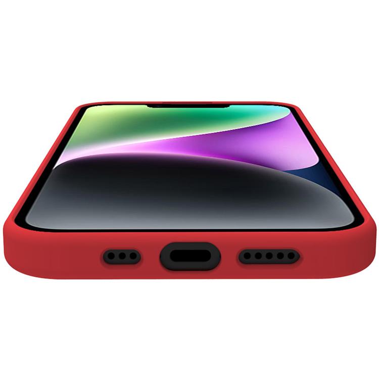 Celly Celly Mobilskal till iPhone 15 Cromo Soft Rubber - Röd