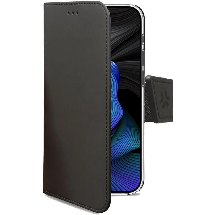 Celly Celly iPhone 15 Plånboksfodral Wally - Svart