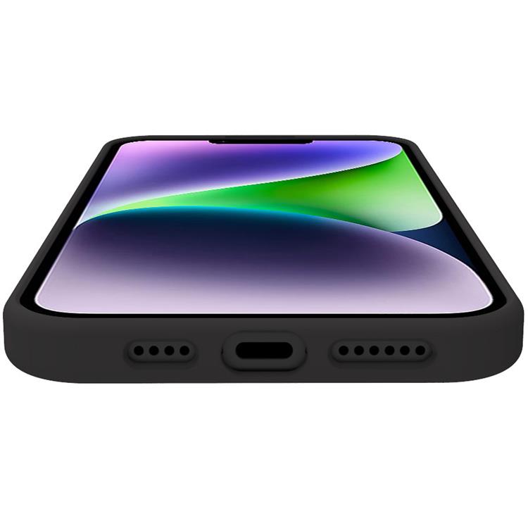 Celly Celly Mobilskal till iPhone 15 Plus Cromo Soft Rubber - Svart