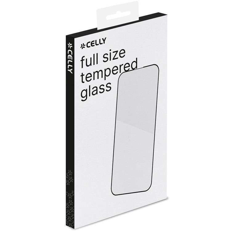 Celly Celly (Full Glass) Härdat Glas Skärmskydd iPhone 15 Pro Max