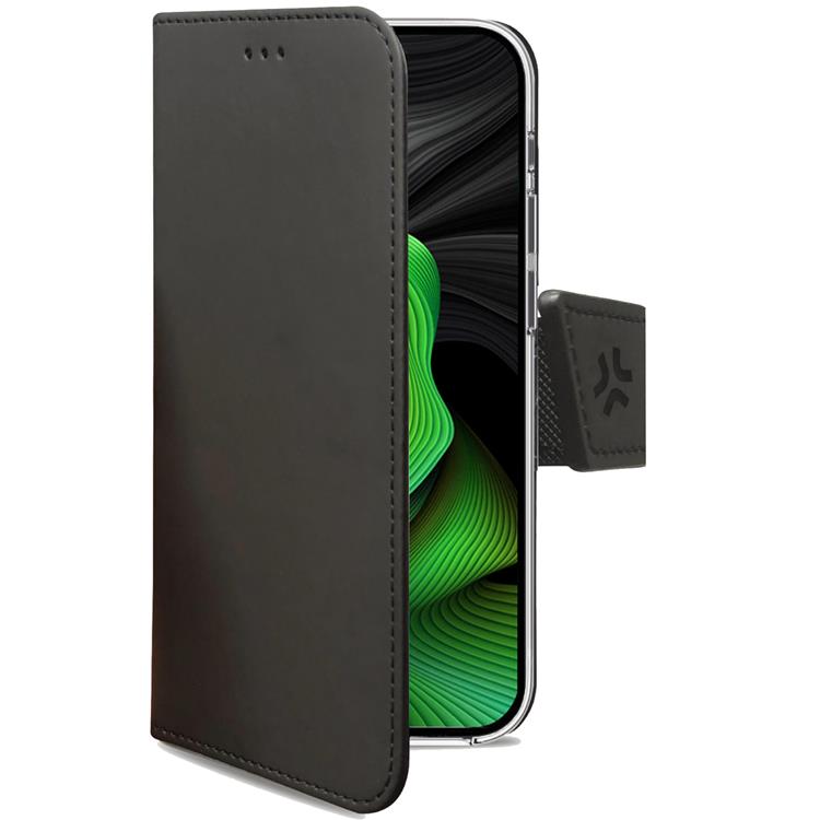 Celly Celly iPhone 15 Pro Plånboksfodral Wally - Svart