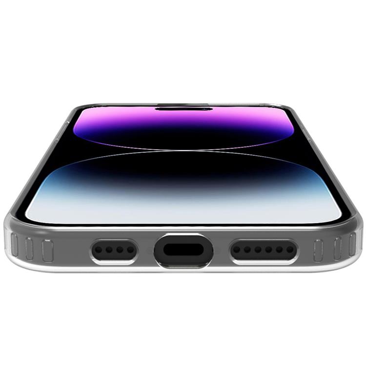 Celly Celly Mobilskal till iPhone 15 Pro Max Magsafe Gelskin TPU - Clear