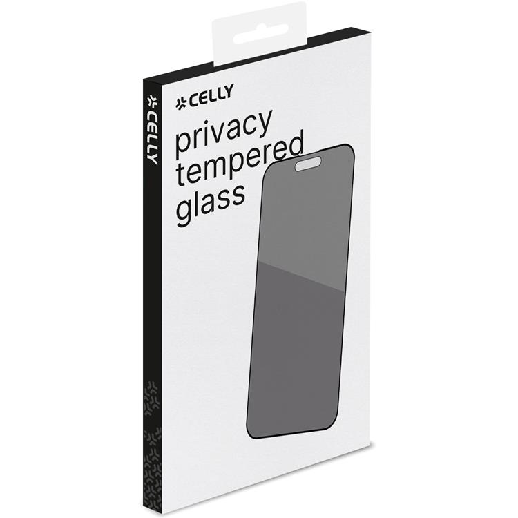Celly Celly iPhone 15 Pro Max Skärmskydd i Härdat glas Privacy