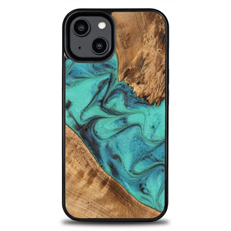 Bewood Bewood Mobilskal till iPhone 15 Plus Unique Turquoise - Svart