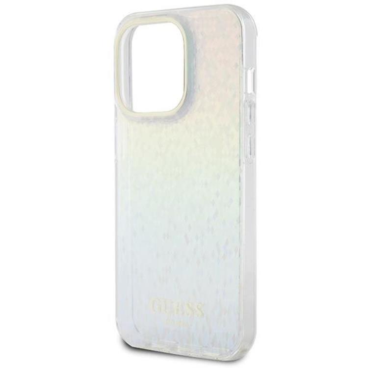 Guess Guess Mobilskal till iPhone 15 Pro IML Mirror Disco Iridescent