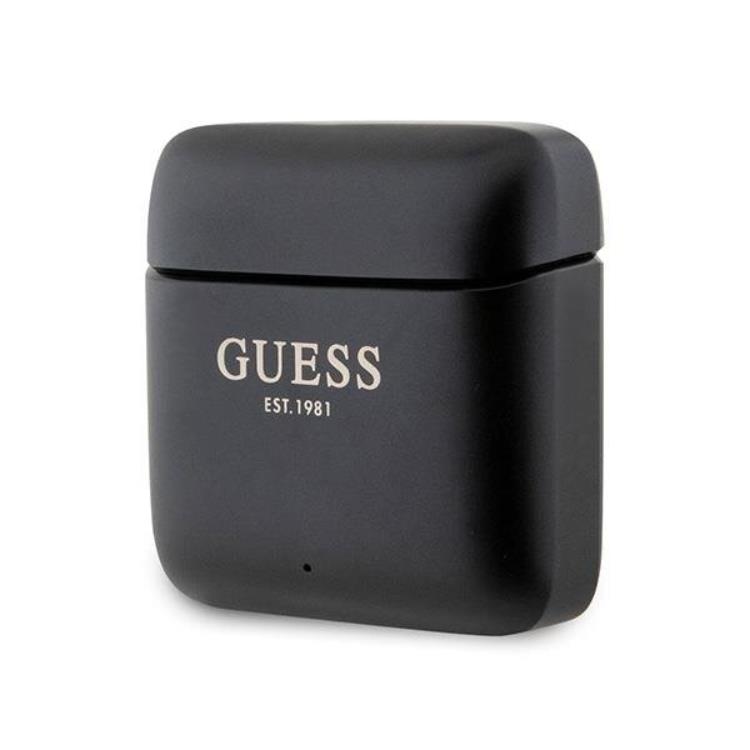 Guess Guess TWS Bluetooth In-Ear Hörlurar + Dock Printed Logo Svart