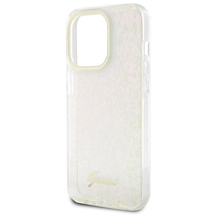 Guess Guess Mobilskal till iPhone 15 Pro IML Mirror Disco Iridescentgo