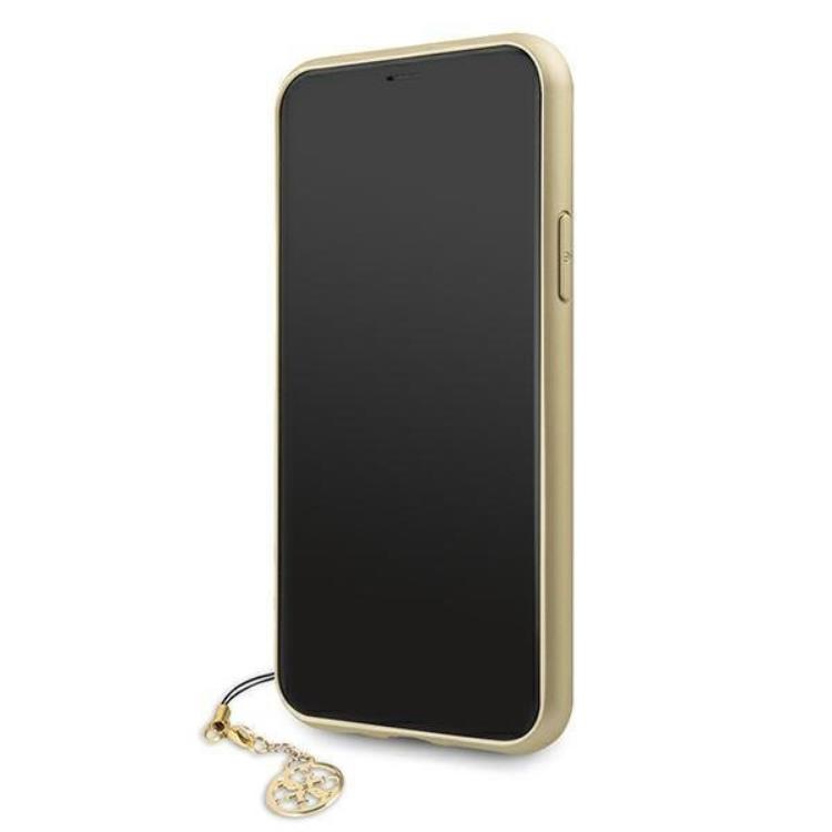 Guess Guess Mobilskal till iPhone 11/XR Charms Collection - Brun
