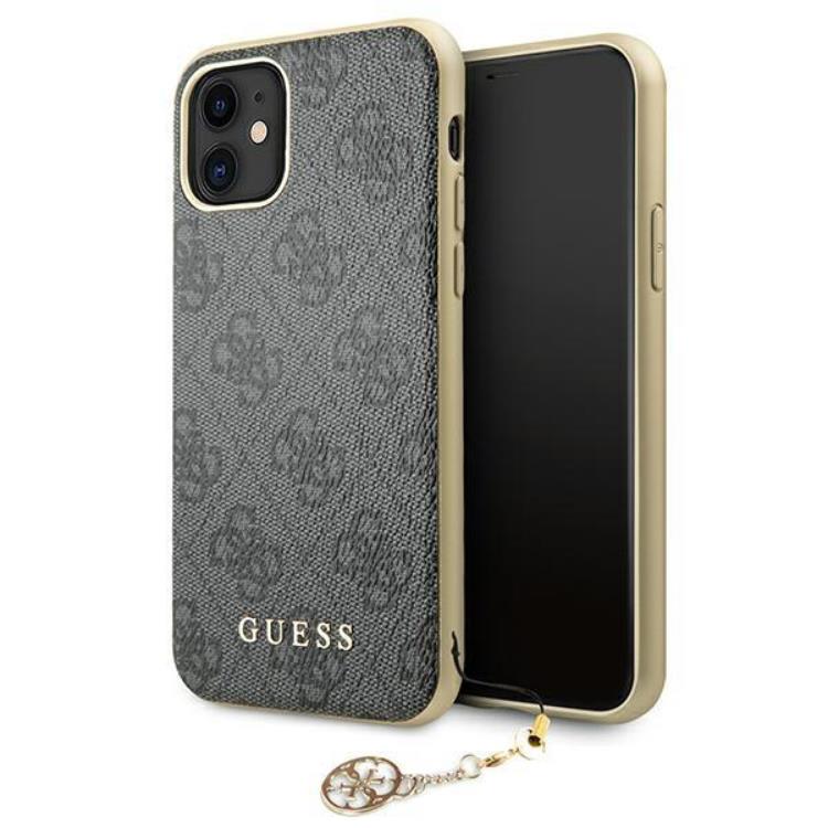 Guess Guess Mobilskal till iPhone 11/XR Charms Collection - Grå