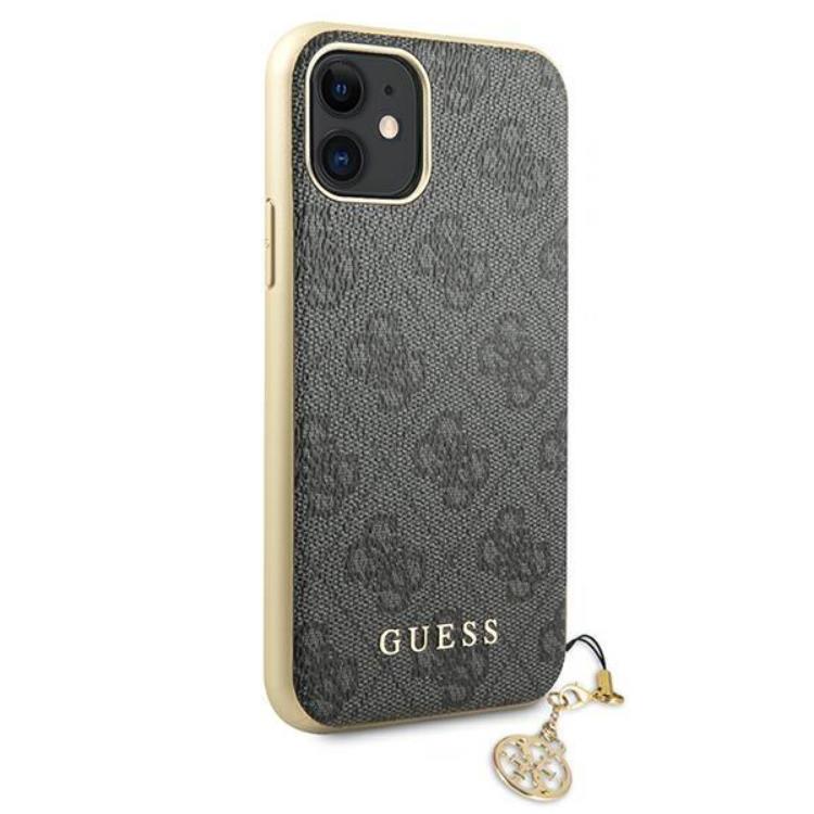 Guess Guess Mobilskal till iPhone 11/XR Charms Collection - Grå