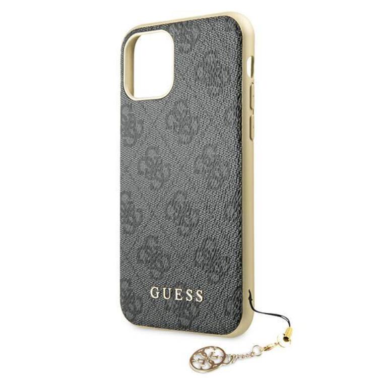 Guess Guess Mobilskal till iPhone 11/XR Charms Collection - Grå
